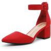 Red/Suede