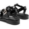 imageDREAM PAIRS Womens Fisherman Gladiator Braided Flat Sandal Cute Woven Strappy Closed Toe Shoes for SummerBlackpat