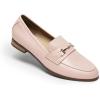imageDREAM PAIRS Womens Loafers Penny Loafers Fashion Comfortable Flats Dressy ShoesPinkpu