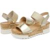 imageDREAM PAIRS Womens Open Toe Ankle Strap Casual Flatform Platform Wedges SandalsGold2