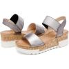 imageDREAM PAIRS Womens Open Toe Ankle Strap Casual Flatform Platform Wedges SandalsPewter2