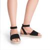 imageDREAM PAIRS Womens Platform Espadrilles Casual Ankle Strap Wedge Sandals Comfortable Dressy Summer ShoesBlacknubuck