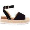 imageDREAM PAIRS Womens Platform Espadrilles Casual Ankle Strap Wedge Sandals Comfortable Dressy Summer ShoesBlacknubuck
