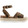 imageDREAM PAIRS Womens Platform Espadrilles Casual Ankle Strap Wedge Sandals Comfortable Dressy Summer ShoesLeopard