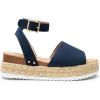 imageDREAM PAIRS Womens Platform Espadrilles Casual Ankle Strap Wedge Sandals Comfortable Dressy Summer ShoesNavysuede