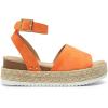 imageDREAM PAIRS Womens Platform Espadrilles Casual Ankle Strap Wedge Sandals Comfortable Dressy Summer ShoesOrange