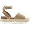 imageDREAM PAIRS Womens Platform Espadrilles Casual Ankle Strap Wedge Sandals Comfortable Dressy Summer ShoesTaupe