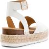 imageDREAM PAIRS Womens Platform Espadrilles Casual Ankle Strap Wedge Sandals Comfortable Dressy Summer ShoesWhitepu