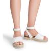 imageDREAM PAIRS Womens Platform Espadrilles Casual Ankle Strap Wedge Sandals Comfortable Dressy Summer ShoesWhitepu