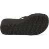 imageDREAM PAIRS Womens Platform Flip Flop Rhinestones Arch Support Comfortable Soft Cushion Wedge Flip Flops Summer Thong SandalsBlack