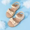imageDREAM PAIRS Girls Sandals Fashion Bow Summer Shoes for ToddlerLittle KidKhaki