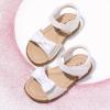 imageDREAM PAIRS Girls Sandals Fashion Bow Summer Shoes for ToddlerLittle KidWhiteglitter
