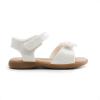 imageDREAM PAIRS Girls Sandals Fashion Bow Summer Shoes for ToddlerLittle KidWhiteglitter