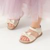 imageDREAM PAIRS Girls Sandals Fashion Bow Summer Shoes for ToddlerLittle KidWhitepu