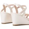 imageDREAM PAIRS Girls Wedge Sandals Flatform Open Toe Summer Platform Sandals Flower Wedding Party for Little KidBig KidIvory