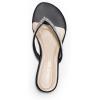 imageDREAM PAIRS Womens Fashion Rhinestones Design Slides SandalsBlack Glitter