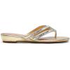 imageDREAM PAIRS Womens Fashion Rhinestones Design Slides SandalsGold