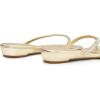 imageDREAM PAIRS Womens Fashion Rhinestones Design Slides SandalsGoldglitter