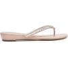imageDREAM PAIRS Womens Fashion Rhinestones Design Slides SandalsNude