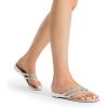 imageDREAM PAIRS Womens Fashion Rhinestones Design Slides SandalsSilver