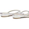 imageDREAM PAIRS Womens Fashion Rhinestones Design Slides SandalsSilver Glitter