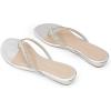 imageDREAM PAIRS Womens Fashion Rhinestones Design Slides SandalsSilver Glitter