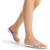 imageDREAM PAIRS Womens Fashion Rhinestones Design Slides SandalsWhite
