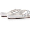 imageDREAM PAIRS Womens Fashion Rhinestones Design Slides SandalsWhite