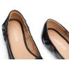 imageDREAM PAIRS Womens Sdfa2310w Black Ballet Comfortable Flats Dress Round Toe Foldable Soft Casual Slip On Work Flat Shoes with Bowknot Black Size 8