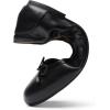 imageDREAM PAIRS Womens Sdfa2310w Black Ballet Comfortable Flats Dress Round Toe Foldable Soft Casual Slip On Work Flat Shoes with Bowknot Black Size 8