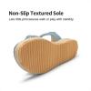 imageDREAM PAIRS Girls Sandals Espadrille Flatform Platform Wedge Open Toe Summer Shoes for Little KidBig KidDenim Blue