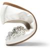 imageDREAM PAIRS Ballet Flats Shoes for Women Womens Pointed Toe Rhinestone Sparkly Foldable Flats Comfortable Shoes for Women Dressy Wedding Party Work DriveWhitepu