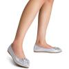 imageDREAM PAIRS Ballet Flats Shoes for Women Womens Pointed Toe Rhinestone Sparkly Foldable Flats Comfortable Shoes for Women Dressy Wedding Party Work DriveSilver
