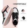 imageDREAM PAIRS Boys Girls High Top Sneaker LilLegends Skyhigh Basketball ShoesBlackWhitePink