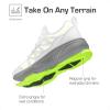 imageDREAM PAIRS Boys Girls Shoes Kids DuraPlay Tennis Footwear Non Slip Athletic Running Walking Lightweight Lace Up Sneakers for LittleBig KidNeon GreenBlack