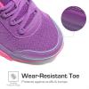 imageDREAM PAIRS Boys Girls Shoes Kids DuraPlay Tennis Footwear Non Slip Athletic Running Walking Lightweight Lace Up Sneakers for LittleBig KidPurple