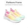 imageDREAM PAIRS Boys Girls Shoes Kids Tennis Slip on Footwear Running Athletic Sports School SneakersGreenYellowPurple