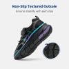 imageDREAM PAIRS Boys Girls Sneakers Kids Tennis Running Shoes EZONs EZPlays Athletic Sport Gym Lightweight Breathable ShoesBlackBlue