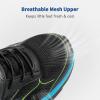 imageDREAM PAIRS Boys Girls Sneakers Kids Tennis Running Shoes EZONs EZPlays Athletic Sport Gym Lightweight Breathable ShoesBlackBlue