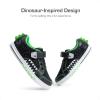 imageDREAM PAIRS Boys Sneakers Little Kids Toddler Shoes Storybook Causal Walking Shoes NonSlip with Hook and LoopBlackGreen