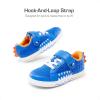 imageDREAM PAIRS Boys Sneakers Little Kids Toddler Shoes Storybook Causal Walking Shoes NonSlip with Hook and LoopBlueOrange