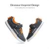 imageDREAM PAIRS Boys Sneakers Little Kids Toddler Shoes Storybook Causal Walking Shoes NonSlip with Hook and LoopGreyOrange