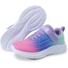 imageDREAM PAIRS Girls Shoes Kids Tennis Sparkle Ease Running Athletic Lightweight Sneakers for LittleBig Kids ToddlerPinkBlueGreen