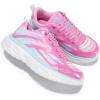 imageDREAM PAIRS Girls Shoes Sneakers Kids Tennis Shoes Lightweight Lace Up Running Casual Walking ShoesHot PinkRainbow