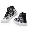 imageDREAM PAIRS Kids Sneakers Little Boys Girls High Top Canvas Shoes LilLegends CourtStar Casual Walking ShoesBlack Camo