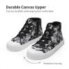 imageDREAM PAIRS Kids Sneakers Little Boys Girls High Top Canvas Shoes LilLegends CourtStar Casual Walking ShoesBlack Camo