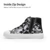 imageDREAM PAIRS Kids Sneakers Little Boys Girls High Top Canvas Shoes LilLegends CourtStar Casual Walking ShoesBlack Camo
