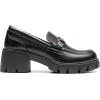 imageDREAM PAIRS Loafers for Women Platform Chunky Loafers Slip On Casual ShoesBlack