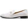 imageDREAM PAIRS Loafers for Women Slip On Comfortable Round Toe Casual Fashion Flats Dressy ShoesBeige White StonePu