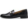 imageDREAM PAIRS Loafers for Women Slip On Comfortable Round Toe Casual Fashion Flats Dressy ShoesBlack StonePu